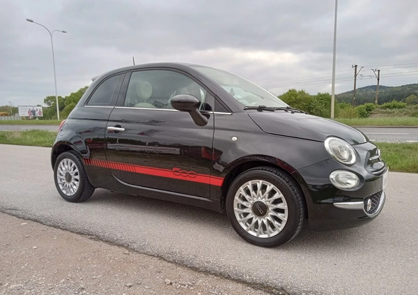 Fiat 500 cena 42800 przebieg: 67000, rok produkcji 2019 z Kielce małe 277